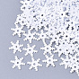Ornament Accessories, PVC Plastic Paillette/Sequins Beads, Christmas Snowflake