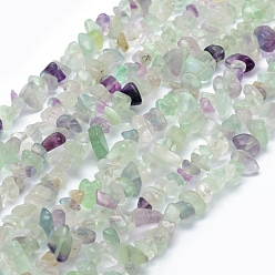 Natural Fluorite Beads Strands, Chip