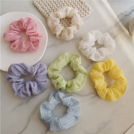 Sweet Candy Color Hair Ties for Girls, Cute Bowknot Elastic Ponytail Holder