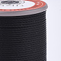 Waxed Polyester Cord, Micro Macrame Cord, Twisted Cord, Round