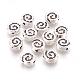 Tibetan Style Alloy Beads, Lead Free and Cadmium Free
