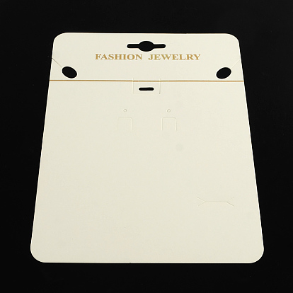 Forma del rectángulo tarjetas gráficas collar de cartón, 190x140x0.8 mm