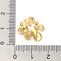 Manual Polishing 304 Stainless Steel Beads, Flower