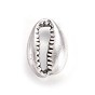Alloy Beads, Lead Free & Nickel Free & Cadmium Free, Cowrie Shell Shape