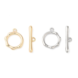 Brass Toggle Clasps, Ring