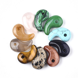 Gemstone Pendants, Magatama