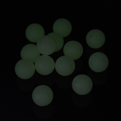 Luminous Silicone Beads, Chewing Beads For Teethers, DIY Nursing Necklaces Making, Round