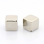 Ccb perles en plastique, cube, 13x13x13mm, Trou: 1mm