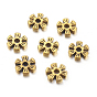 Alloy Spacer Beads, Flower, Cadmium Free & Lead Free