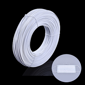 PE Nose Bridge Wire for Mouth Cover, with Galvanized Iron Wire Single Core Inside, DIY Disposable Mouth Cover Material