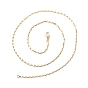 Ожерелье из латунных овальных звеньев для женщин, без кадмия и без свинца
