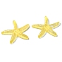 Translucent Resin Sea Animal Cabochons, Glitter Starfish