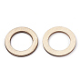 Laser Cut Wood Shapes, Unfinished Wooden Embellishments, Wooden Linking Rings, Ring