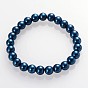 Verre à la mode des bracelets de perles perles extensibles, 54mm