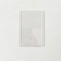 Top Loader PVC Plastic Card Sleeves, Vertical Protective Sleeves Holder, Name Cards Holder, Rectangle