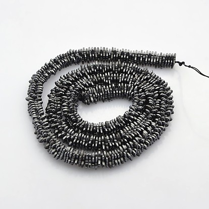 Electroplate Non-magnetic Synthetic Hematite Beads Strands, Butterfly, 6x6x1mm, Hole: 0.5mm, about 452pcs/strand, 15.7 inch