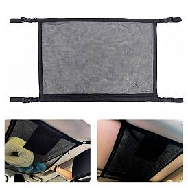 Ceiling Cargo Net Pocket, Car Roof Long Trip Storage Bag, Sundries Interior Accessories