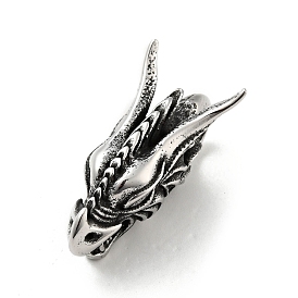 304 Stainless Steel Pendants, Dragon