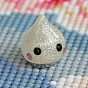 Diamond Painting Magnet Cover Holders, Resin Locator, with Glitter Powder, Positioning Tools, Teardrop with Face