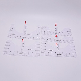 PVC Multifunction Rulers, Tailor Sewing Ruler