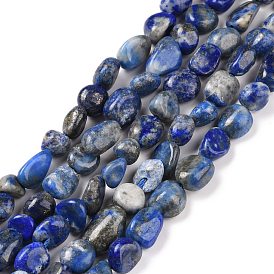 Lapis-lazuli, brins de perles naturels , pierre tombée, nuggets