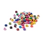 Alloy Enamel Beads, Heishi Beads, Disc/Flat Round