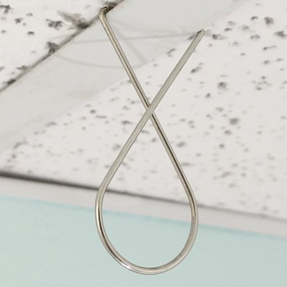 BENECREAT Steel Ceiling Hanging Hooks, Office Display Board Hanger Hook