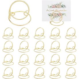 Platzkartenhalter aus Eisen, Memo-Inhaber, für Gaststätten, Hochzeit, Büro, Runde