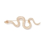 Alloy Snake Brooch Pin, Badge for Backpack Clothes