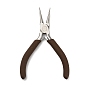 Steel Jewelry Pliers, Round Nose Pliers, with Plastic Handle