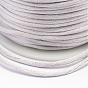 Polyester Cord, Satin Rattail Cord, for Beading Jewelry Making, Chinese Knotting