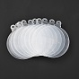 Décorations de pendentif transparent acrylique boule de noël, pour les projets d'ornement de bricolage et l'artisanat