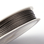 Fil de queue de tigre, acier inoxydable revêtu de nylon, couleur d'origine (brut), 0.6mm