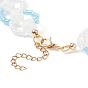 Opal & Glass Seed Braded Ring Wrap Beaded Necklaces for Women