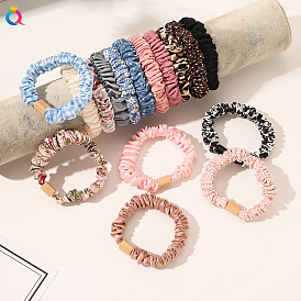 Colorful Elastic Hair Ties for Ponytail - Fine Headband, Cute and Practical.