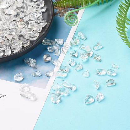 Perles de cristal de quartz naturel, perles de cristal de roche, pas de trous / non percés, nuggets, pierre tombée, gemmes de remplissage de vase