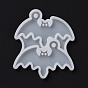 DIY Bat Pendants Silicone Molds, Resin Casting Molds, For UV Resin, Epoxy Resin Jewelry Making, Halloween Theme