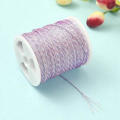17 полиэфирная швейная нить цвета радуги, 9-многослойный шнур из полиэстера для изготовления украшений