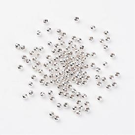 Iron Spacer Beads, Round, 4mm, Hole: 1.5mm