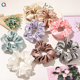 Minimalist Hair Accessories for Ponytail and Bun - Chic Bow Scrunchies