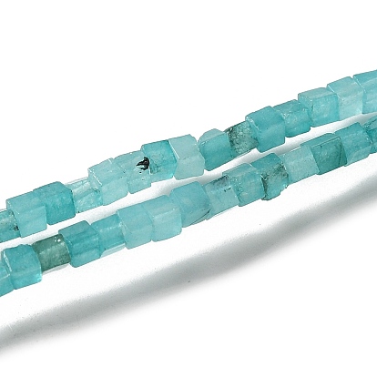 Natural Amazonite Beads Strands, Cube