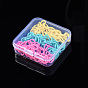 Square Polypropylene(PP) Bead Storage Containers, with Hinged Lid, for Jewelry Small Accessories