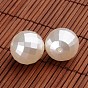 Perles à facettes de perles acrylique imitation rondes, 20mm, trou: 2 mm, environ 102 pcs / 500 g
