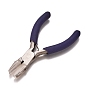 45# Carbon Steel Jewelry Pliers, Nylon Jaw Pliers, Flat Nose Pliers, Plastic Handle