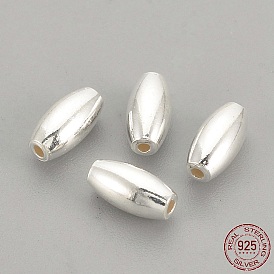 925 Sterling Silver Beads, Rice
