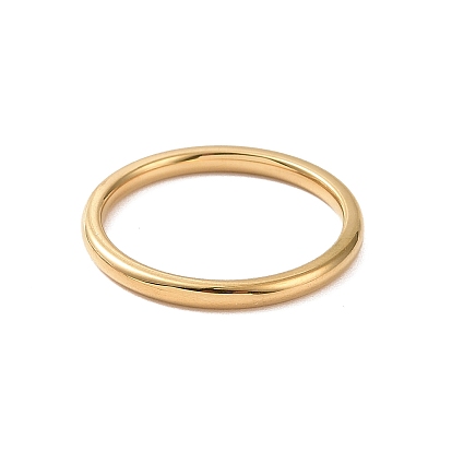 201 anillo de banda simple, delgado y simple de acero inoxidable para mujer