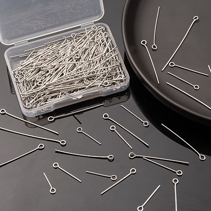 395Pcs 8 Style 304 Stainless Steel Eye Pins