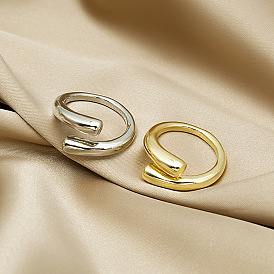 Minimalist Open Ring - Chic, Fashionable, Trendy, Versatile, Light Luxury, Design Sense