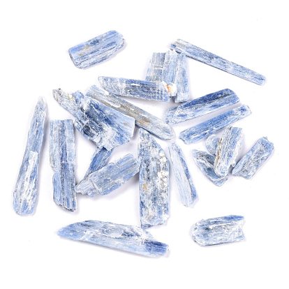 Rough Raw Natural Kyanite Beads, for Tumbling, Decoration, Polishing, Wire Wrapping, Wicca & Reiki Crystal Healing, Kyanite Shards, No Hole/Undrilled, Nuggets