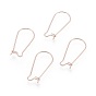 304 Stainless Steel Hoop Earring Findings, Kidney Ear Wire